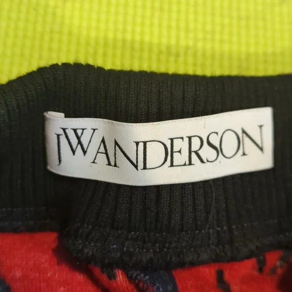 JW Anderson Strawberry Fleece Jogger Pants